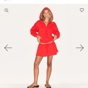 NWT Skims cotton Fleece Micro Skirt Size Medium